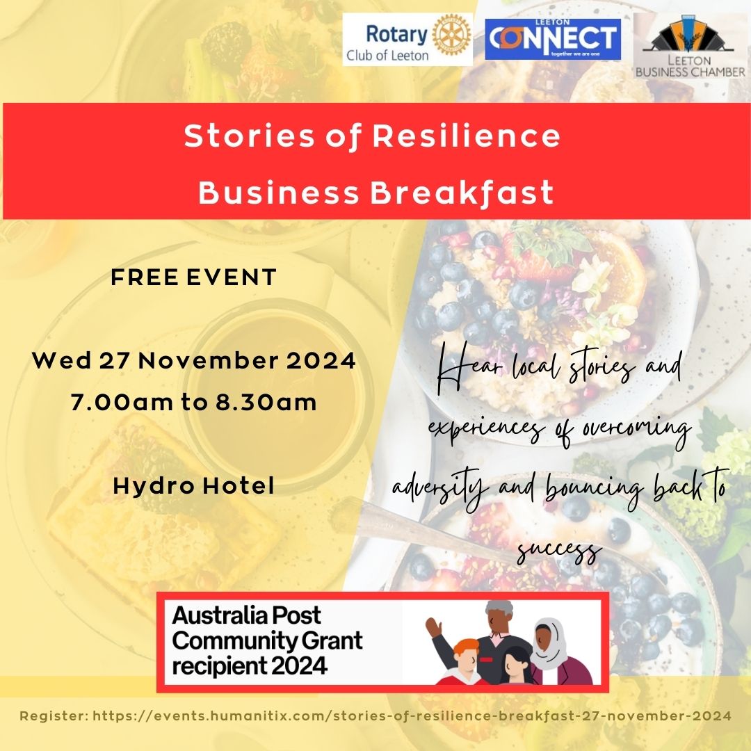 Stories Of Resilience Business Breakfast Wed 27 November 2024 3