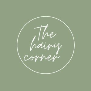 the hairy corner logo